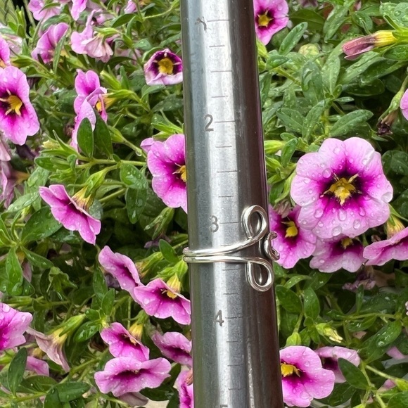 925 Sterling Silver Toe Ring Adjustable - Picture 9 of 14